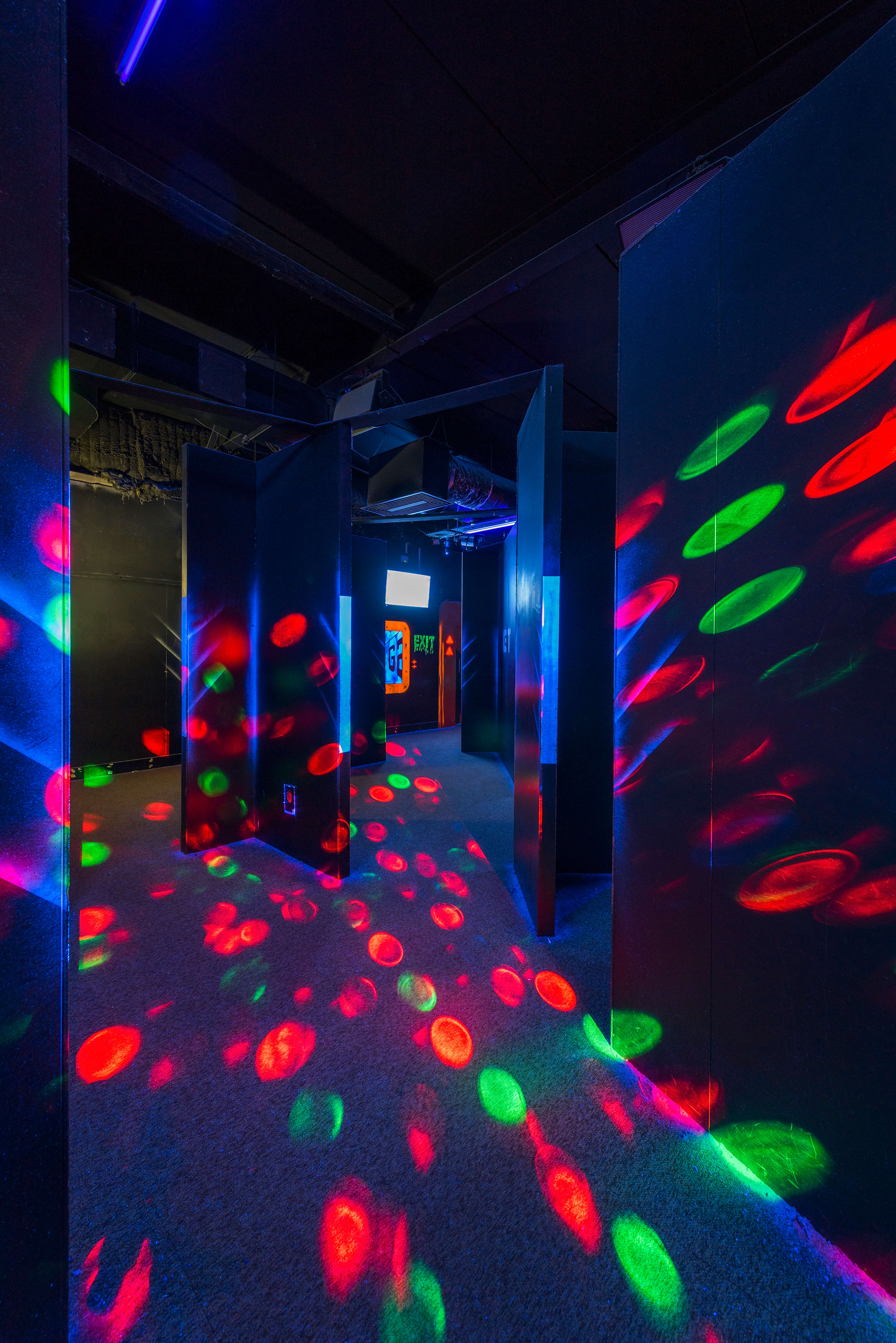 laser tag lights